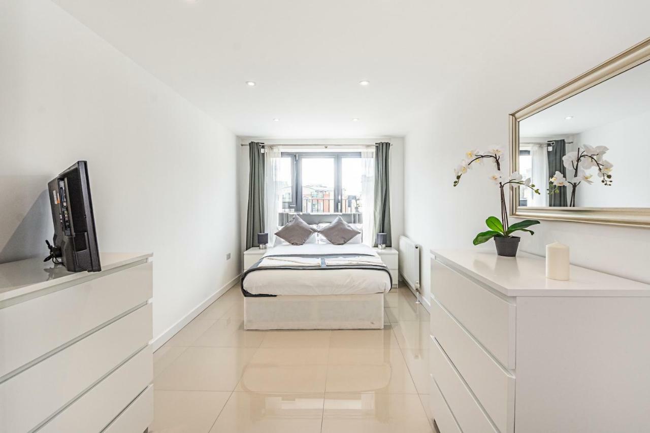 Modern Apartment Canary Wharf Londres Exterior foto